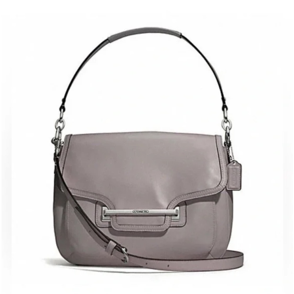 Coach Taylor Leather Flap Shoulder Bag F27481